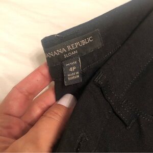 Banana Republic Black Sloan 4Petite Pant